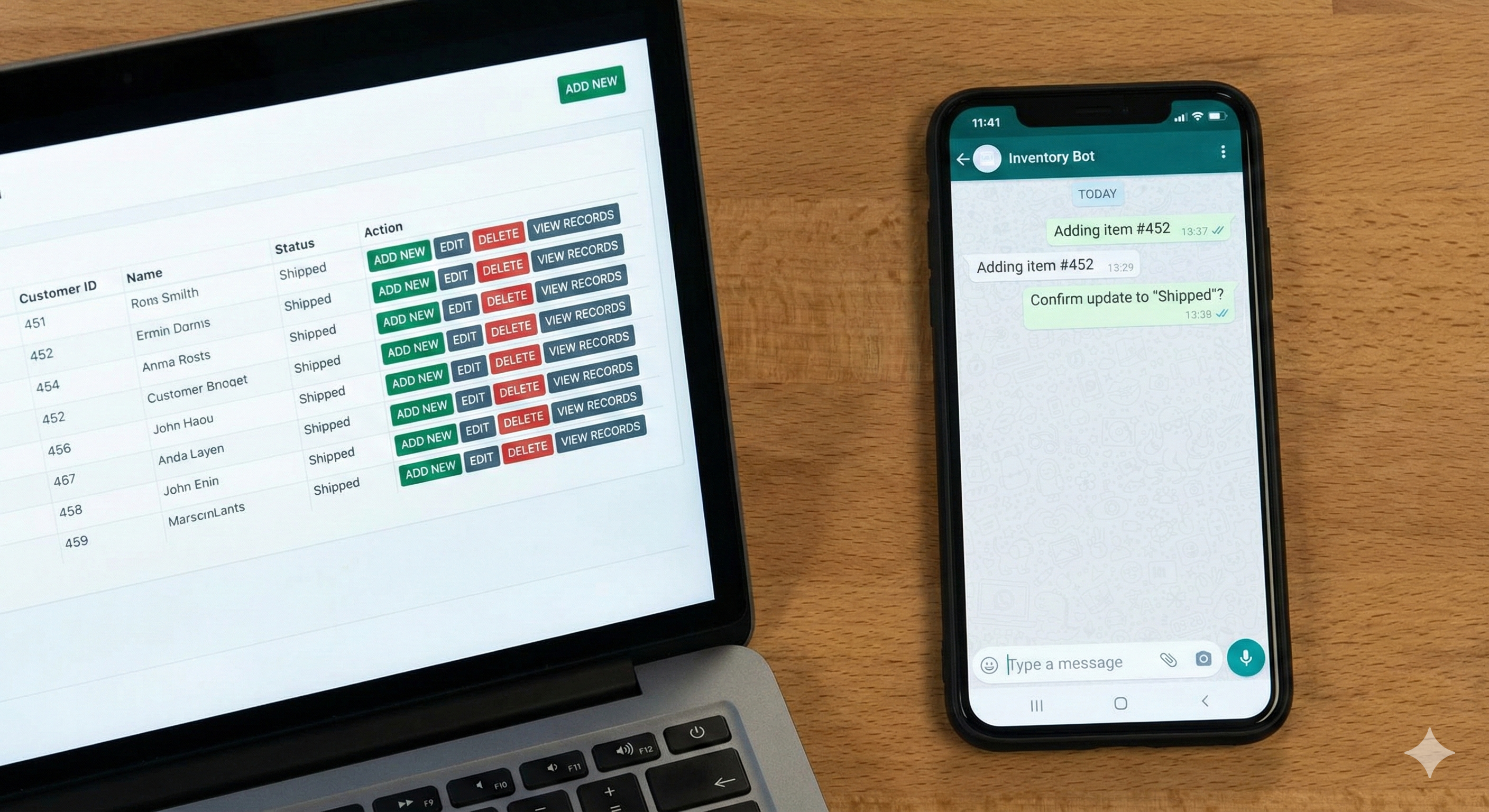 Chat Interface Example